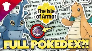 FULL DLC POKEDEX?! NEW Pokemon Isle of Armor Possible Leak