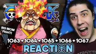 LAW + KID vs. BIG MOM! - One Piece | Episodes 1063 - 1067 Reaction