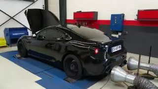 Gt86 Edelbrock supercharged dyno run 98ron delicious tune