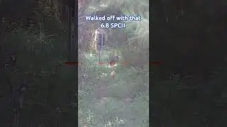 Huge Hog walked off with that 6.8 SPC II  X-Sight5 3-15x  #hoghunting #hunting #texas