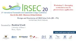 274 - Design and Simulation of CIGS Solar Cells