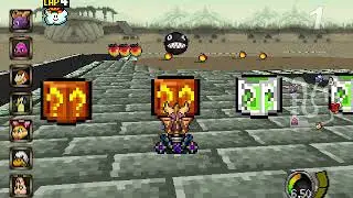 Super Nitro Racing Spyro in the Donut-Bowser Ruins
