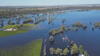 Water levels rising near town of Menindee