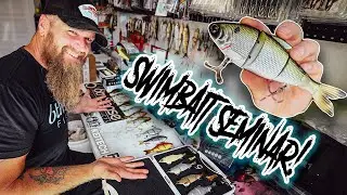 Complete Trace Swimbait Seminar & Gear Breakdown + Unboxing The Most EPIC 6th Sense Sack In History!