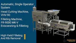 AVF-949 Automatic Single Operator Filleting Line
