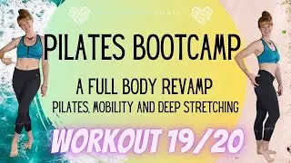 HIGH INTENSITY INTERVAL PILATES | PILATES BOOTCAMP WORKOUT 19 | bonus mobility flow sequence