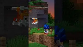 Yeah, he's okay 👍 #minecraft #sonicthehedgehog