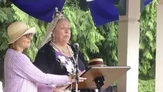 Queen Victoria Speech in Burnaby Village Museum