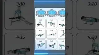 Workout at home with your own body weight #abs #sixpack #sixpackabs