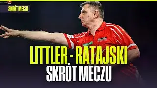 SKRÓT: LITTLER - RATAJSKI. 1/4 FINAŁU MŚ W DARCIE