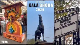 Kala Ghoda Art Festival 2026 🎨 | Mumbai&rsquo;s Biggest Art Festival Vlog 🇮🇳