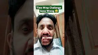 Time Wrap Challenge On Finger Eating 😜😀 #shorts