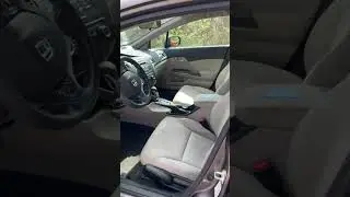 Interior cleaning and stain removal on Honda civic daily 😮