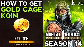 MK1 How to Get Gold Cage Koin MORTAL KOMBAT 1 Tarkatan Colony | MK1 Gold Cage Koin Location