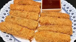 Russian Fingers Cutlets Recipe | Chicken & Vegetable Kabab | Ramadan Snack 2026