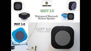URBAN GEAR - Waterproof Bluetooth Shower Speaker - MIST 2.0 - UG-GS02