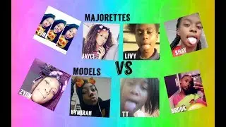 OMG!!!🔥ITS LITT🔥MAJORETTES VS MODELS LITTY MUSICAL.LY DANCE BATTLE🔥🙌🏾