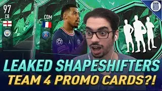 НЕТ?!😱 ОФИЦИАЛЬНЫЕ ПРОМО-КАРТЫ SHAPESHIFTER TEAM 4?! FIFA 22 ULTIMATE TEAM