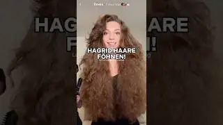 Hagrid Haare f&ouml;hnen! #khaledhamid #khaledhamidcare #haircare #haarpflege #haarroutine #hairstyle
