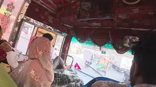 Overloaded & Chaotic Bus Ride in Bangladesh | Real Local Commute