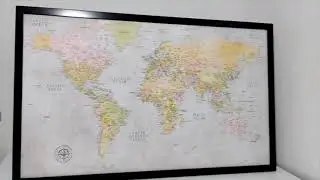 Push Pin Travel Maps Classic World