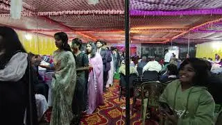 Jnv maharajganj farewell candle march 12th class 2025