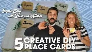 5 Creative DIY Place Cards