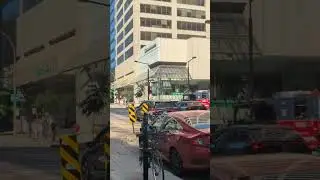 Montreal fire truck responds with heavy horn.