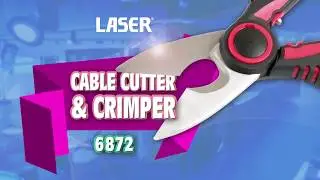 6872 | LaserTools Cable Cutter and Crimper