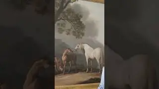 George Stubbs&rsquo;s lyrical masterpiece: &lsquo;Mares and Foals in an extensive landscape&rsquo;.