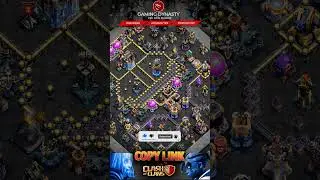 NEVER 3 STAR TH18 BEST FOR LEGEND BASE + WAR BASE TH18 ANTI 3 #shorts #clashofclans #coc