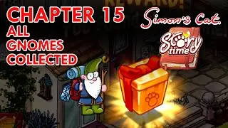 Simon's Cat - STORY TIME | All Gnomes Collected | Chapter - 15 (Apple Arcade)