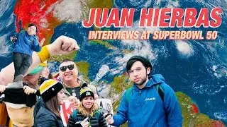 JUAN HIERBAS - MAN ON THE STREET #ELMUNDO #SUPERBOWL