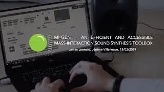 mi-gen~ : Mass-Interaction Physics in Max/MSP
