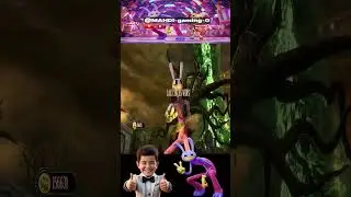 JAX vs BATMAN! 🐰🦇 Epic Funny Fatality | MK9 Amazing Digital Circus Mod #shorts