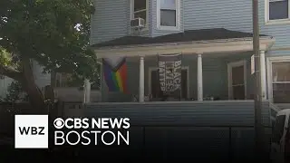 Pride flags torn off Jamaica Plain home in act of vandalism