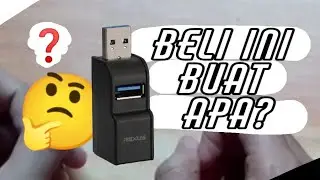 Barang kecil ini fungsi nya apa? REVIEW USB HUB RXH - 318 REXUS