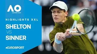 Ben Shelton - Jannik Sinner | Highlights XXL deutsch | Viertelfinale | Australian Open 2026