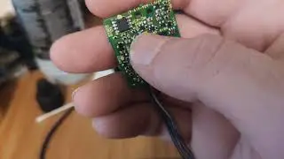 Sony CCD-V800E - Fixing the mic preamp board