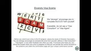 US Diversity Immigrant Visa Program Tutorial Submitting an Entry