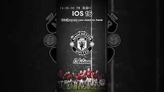 United IOS 16 Wallpapers #football #trending #wallpaper #ios16 #manutd #manchesterunited #soccer