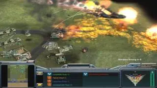 C&C Generals Zero Hour Art of Defense battle #5 (The nine generals)