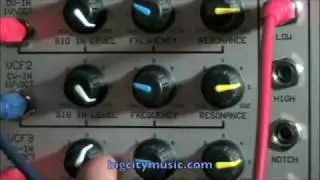 Analogue Systems rs360 as a Resonator