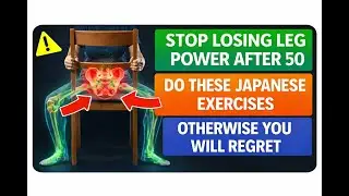 6 Japanese secret Exercises That Keep Seniors Bones Powerful After 50 | Senior Health Forever
