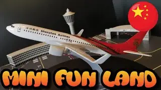 🇨🇳 unboxing diecast Aircraft Model  B-5322 Shenzhen Airlines Boeing 737-86N 深圳航空  (001002)