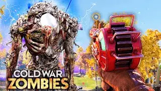 OUTBREAK EASTER EGG FULL BOSS FIGHT COMPLETION! (Cold War Zombies Outbreak Easter Egg)