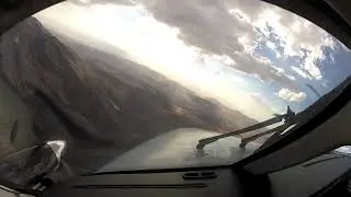 Cockpit Video of Lead Plane & Air Tanker Aerial Firefighting Nevada