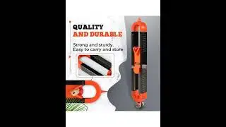 Profile Scribing Ruler Contour Gauge With Lock Adjustable Locking Precise Woodworking Measuring