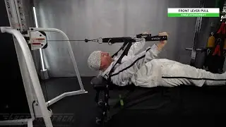 Cable | Front Lever Pull | Flat Bench | Rogue Handles | Fast-Attach All In 1 Fitness Strap