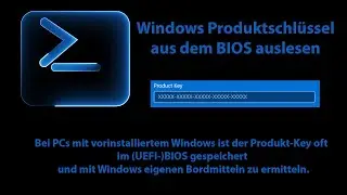 Windows Key aus dem Bios auslesen mit einem PowerShell Script von PCs mit vorinstalliertem Windows
